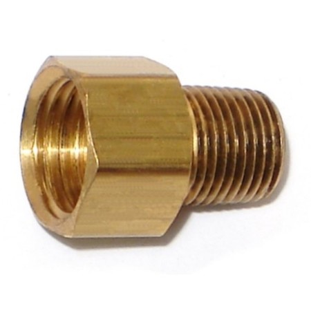 MIDWEST FASTENER 1/4FIP x 1/4 Brass Male Connectors 5PK 76364